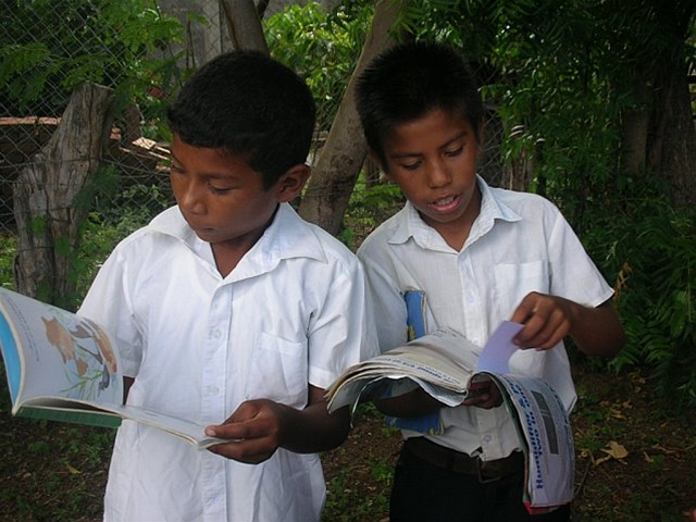 boys reading books