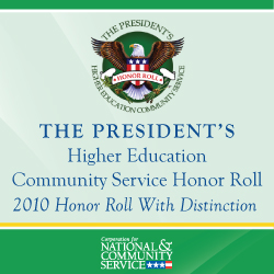 Community Service Honor Roll