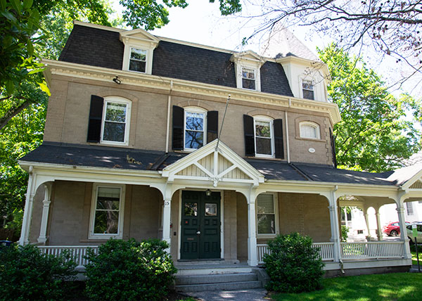 exterior of traditional residential hall