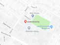 Lasell University map