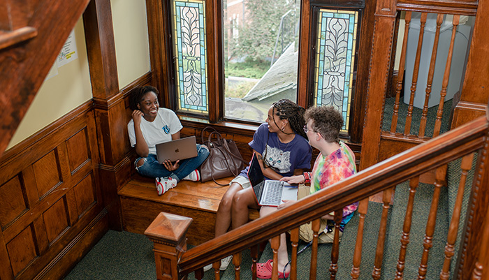 Current students in Carpenter House