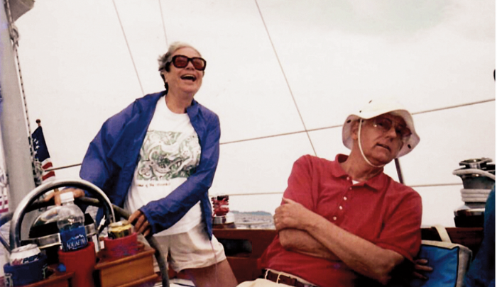 Atch '56 (left) and Erik Stapper