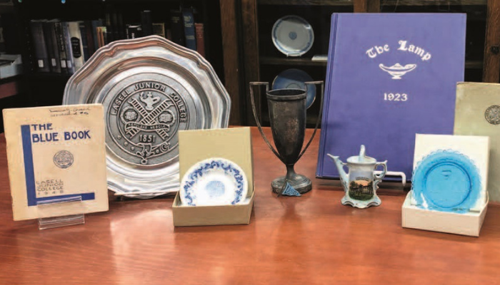 Items donated to the Lasell University Winslow Archives by Neil Share P'98
