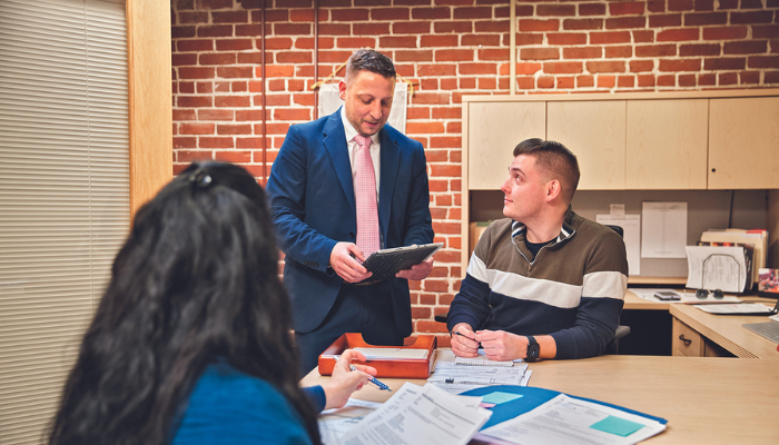 Marlborough Mayor J. Christian Dumais '02 with his team