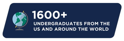 More than 1600 undergraduates from the US and around the world