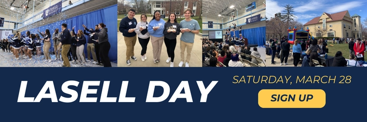 Lasell day students in activities