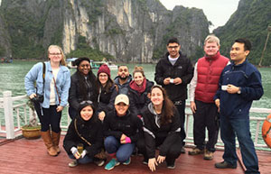 students on international travel