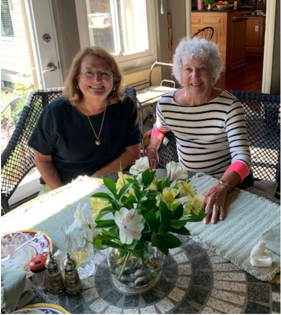 Laura Jensen '61 and Susan Constantine Buonocore '65