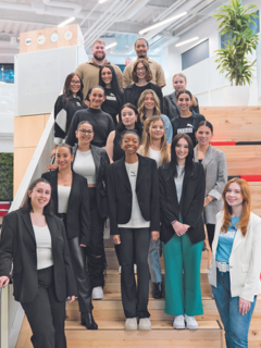 Students at PUMA headquarters