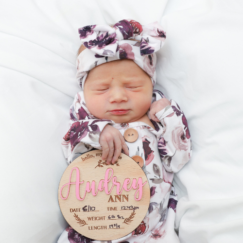 Megan Harrison-Beck's daughter, Audrey Ann Beck