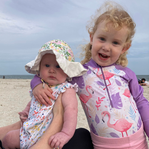 Nora and Fiona, children of Molly Gavin '14 and Zachary Gavin '16
