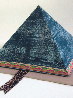 Great Pyramid book cover by Professor Emerita Margo Lemeiux