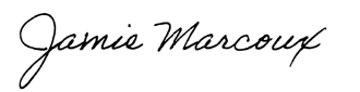 Jamie Marcoux signature