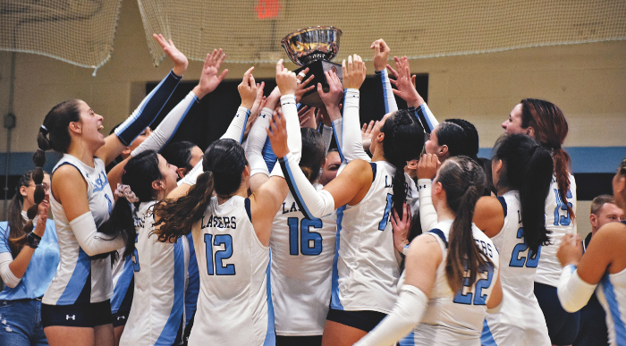 Lasell women's volleyball champions 2025