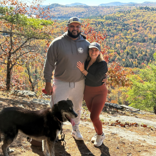 Samuel White '19 and Sarah Rudker '20