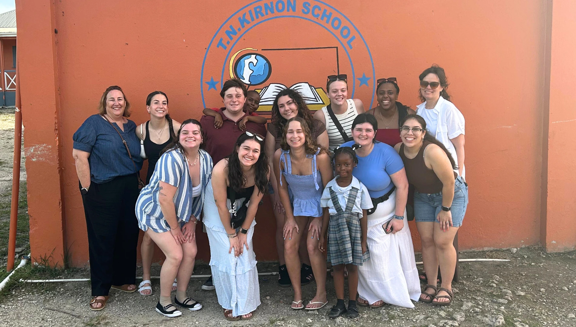 Lasell students travel to Antigua