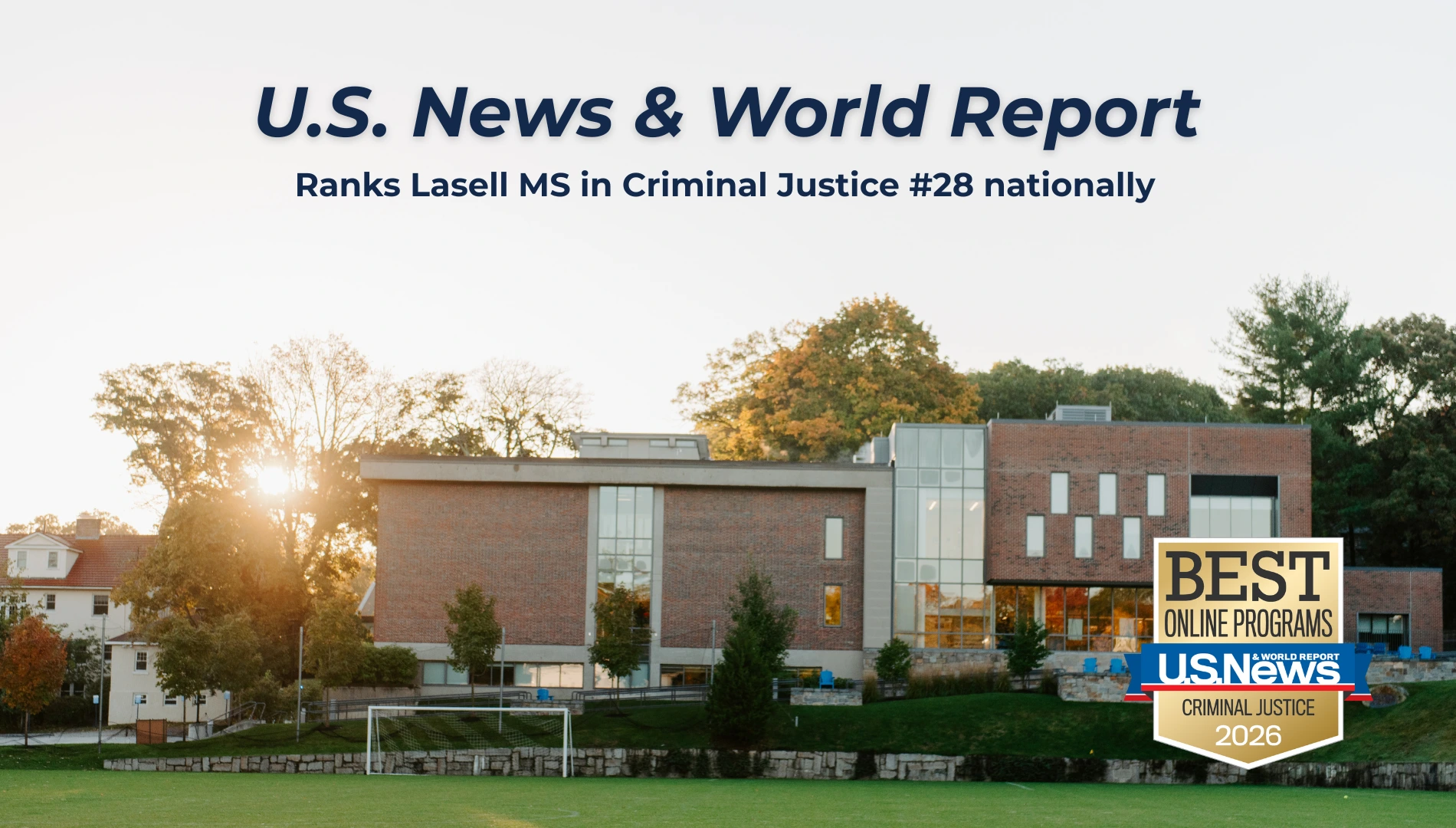 Lasell ranks nationally for MS in Criminal Justice program