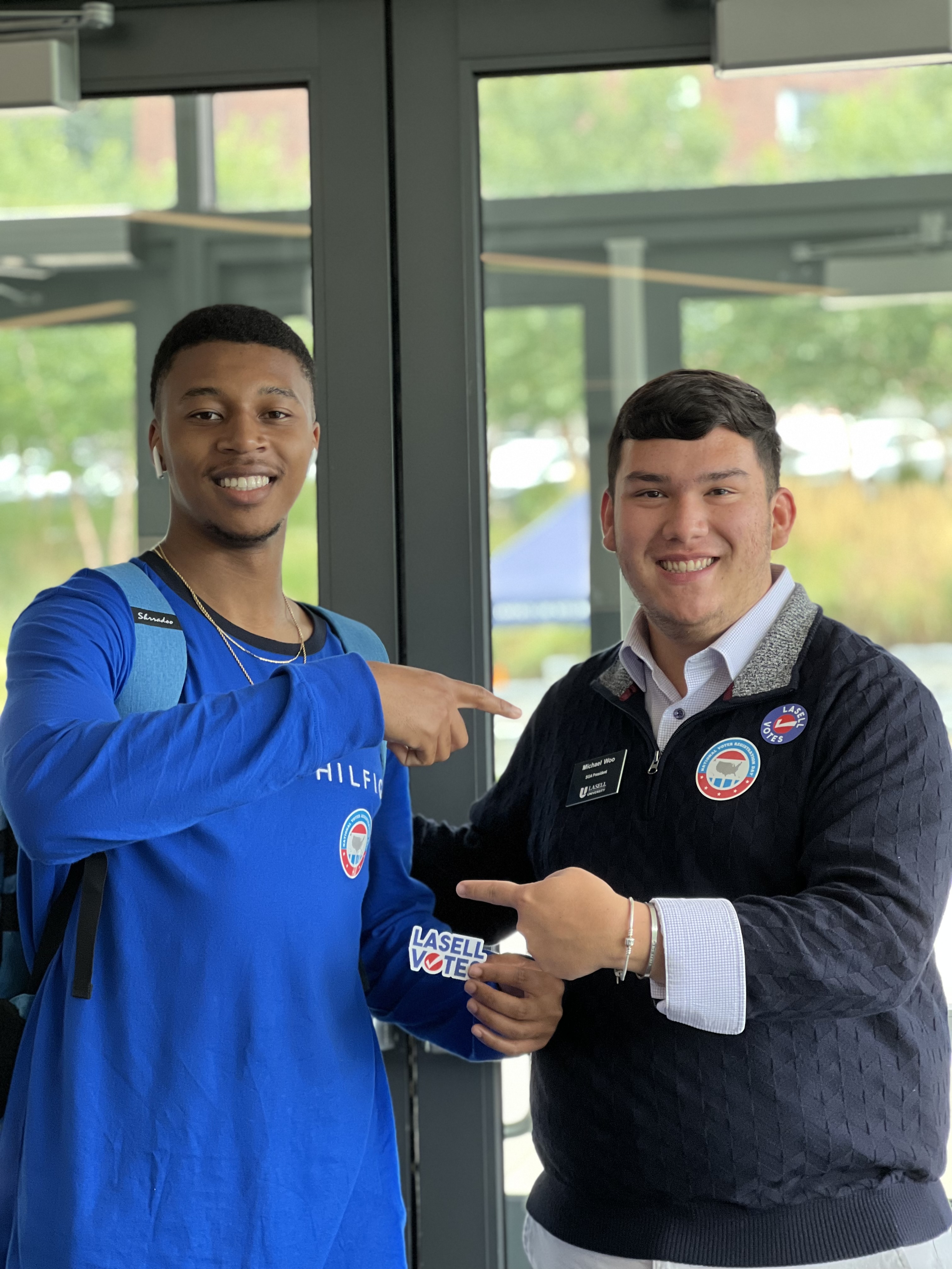 Lasell Votes Students